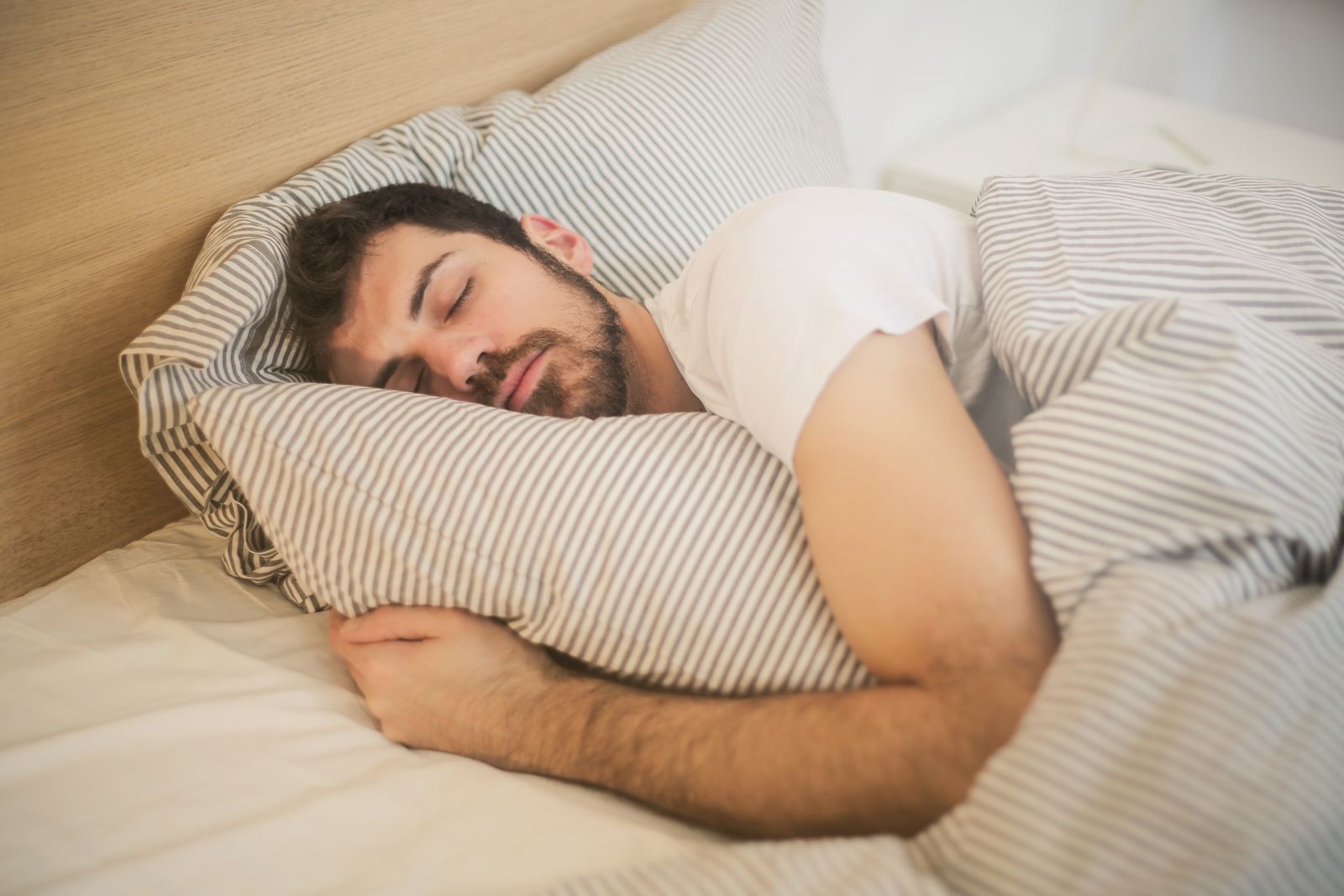 Person resting and recovering energy during cancer treatment